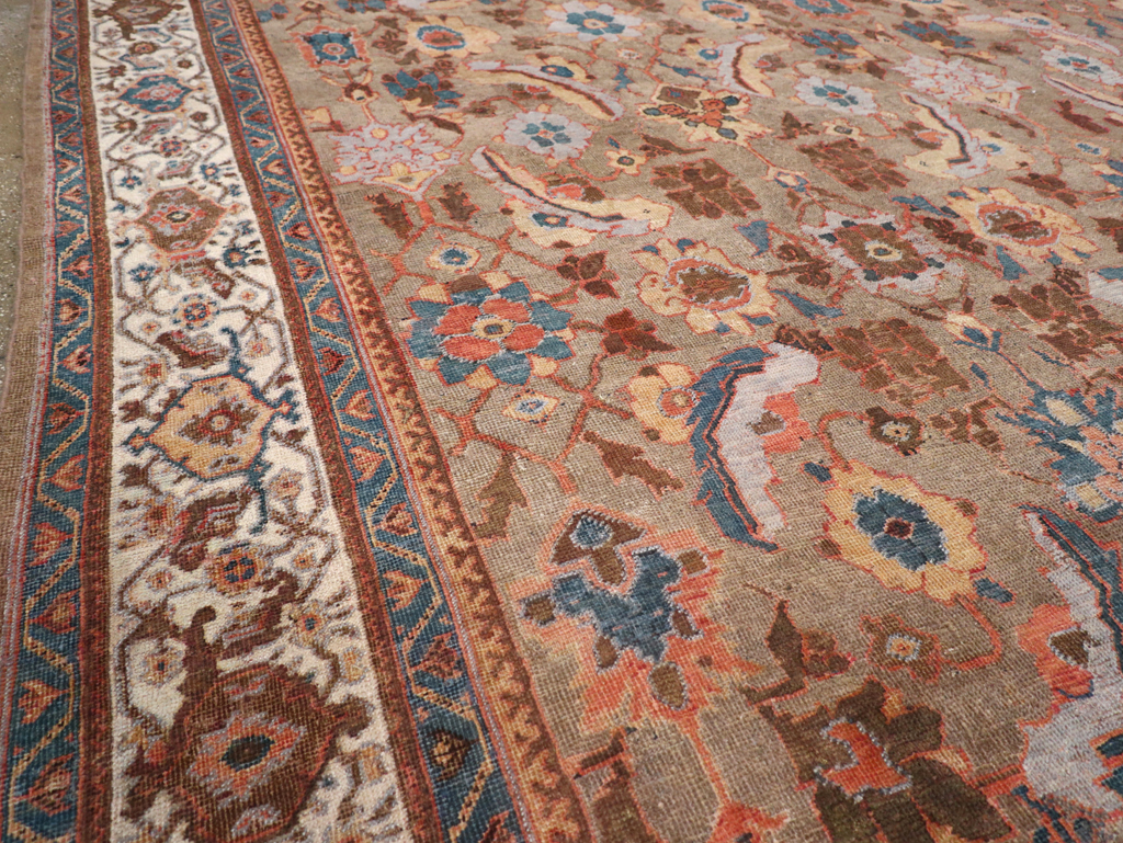 Antique Persian Mahal Carpet, No.32253 - Gss