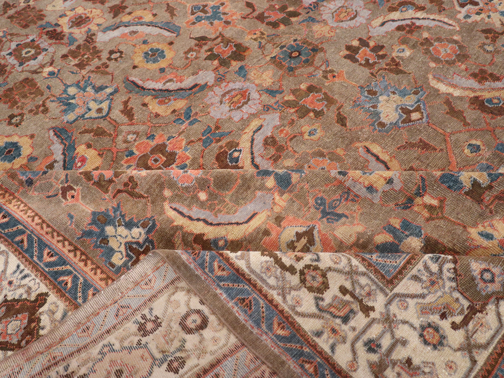 Antique Persian Mahal Carpet, No.32253 - Gss