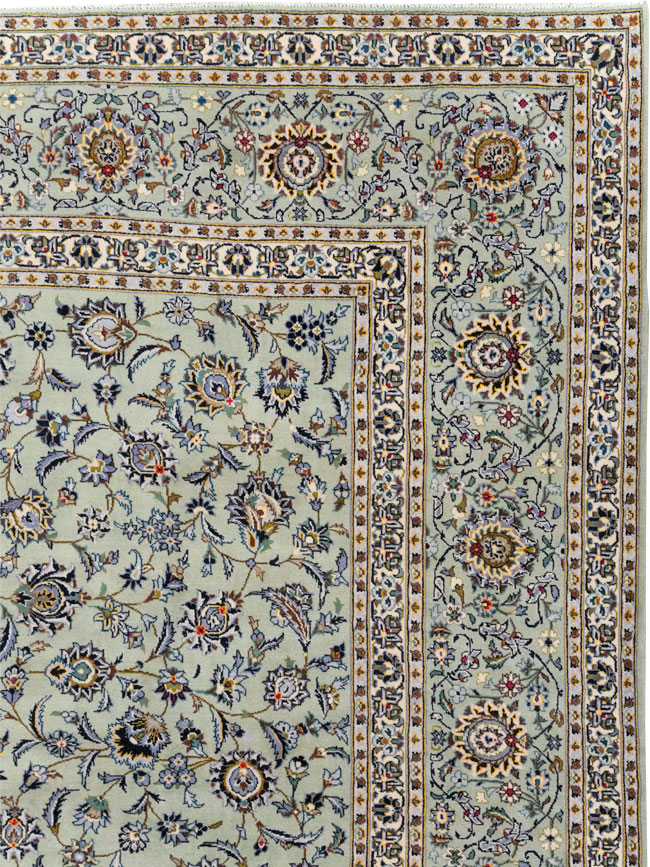 Traditional Persian Kashan Large Carpet, No.32255 - Gss