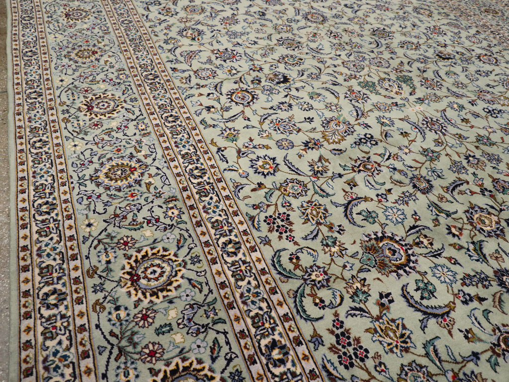 Traditional Persian Kashan Large Carpet, No.32255 - Gss