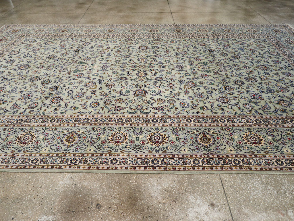 Traditional Persian Kashan Large Carpet, No.32255 - Gss