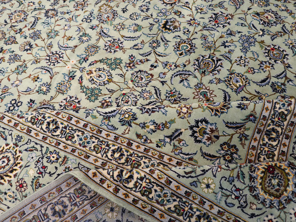 Traditional Persian Kashan Large Carpet, No.32255 - Gss