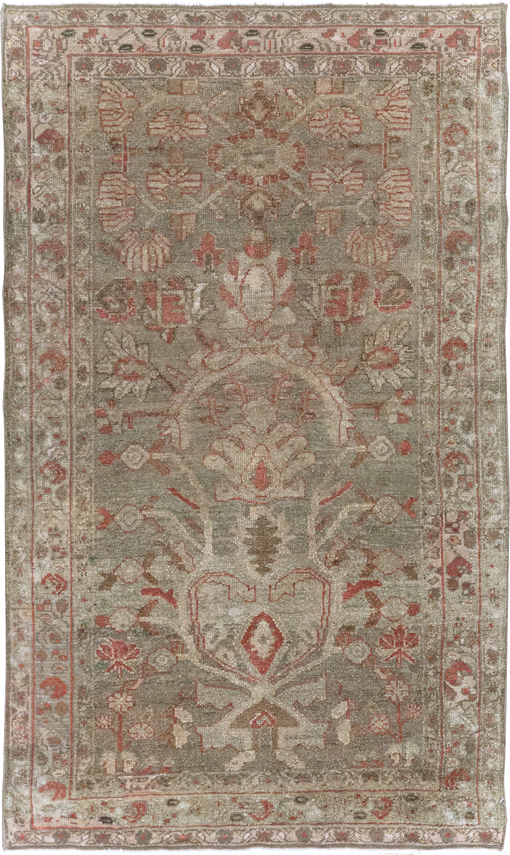 Vintage Persian Malayer Rug, No.32263 - Gss