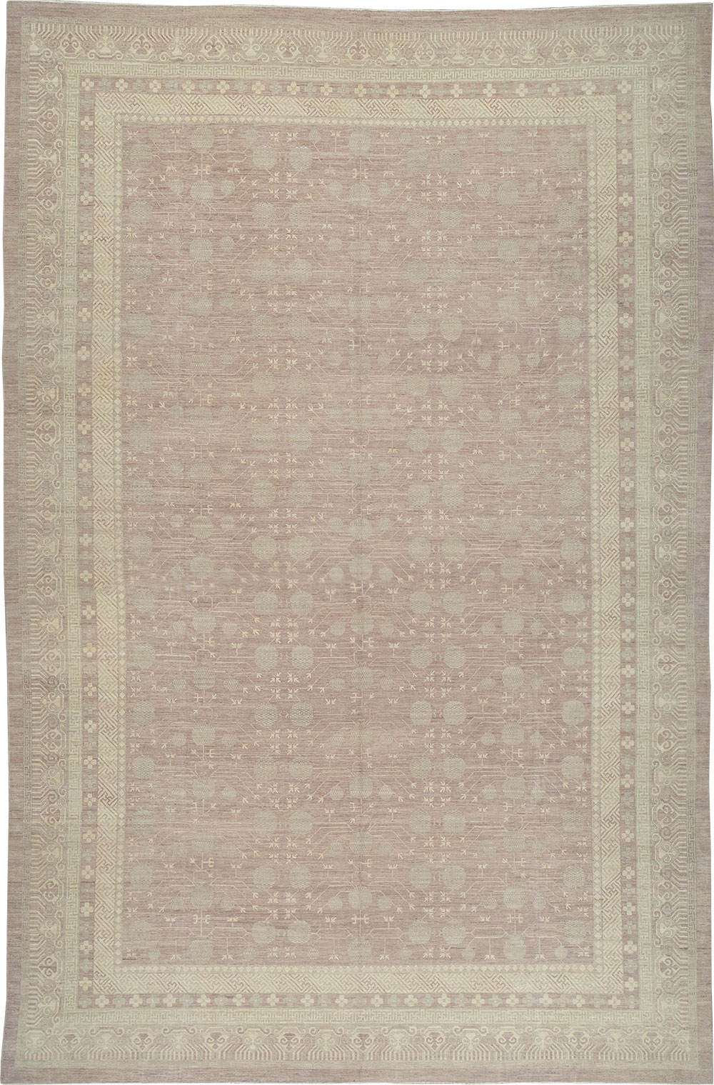 Modern East Turkestan Khotan Oversize Carpet, No.32266 - Gss
