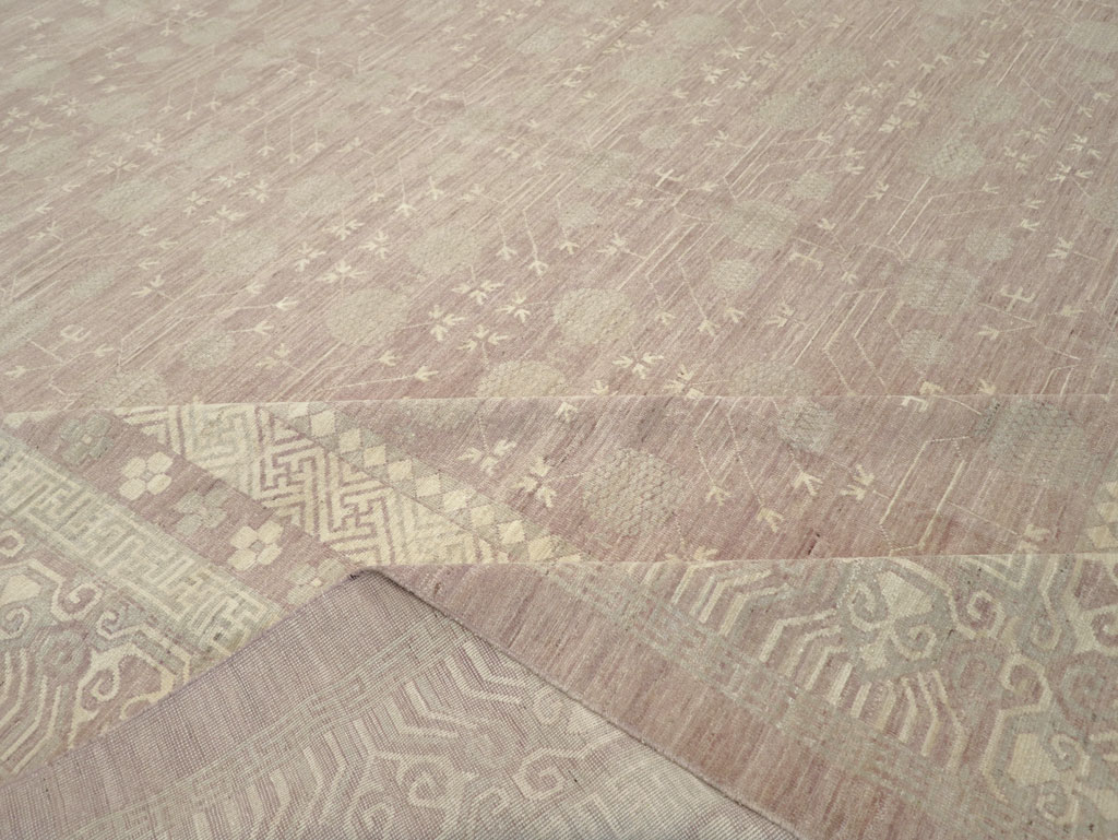 Modern East Turkestan Khotan Oversize Carpet, No.32266 - Gss