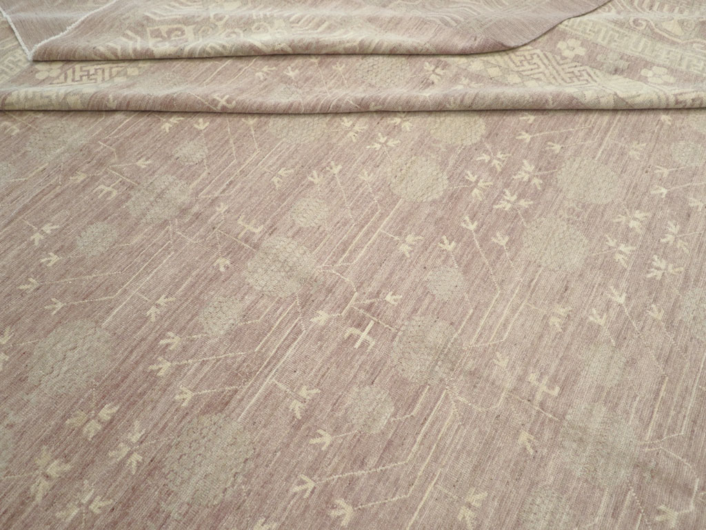 Modern East Turkestan Khotan Oversize Carpet, No.32266 - Gss