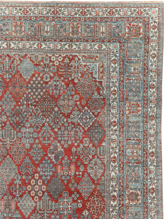 Vintage Persian Joshegan Room Size Carpet, No.32269 - Gss