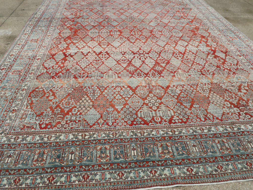 Vintage Persian Joshegan Room Size Carpet, No.32269 - Gss
