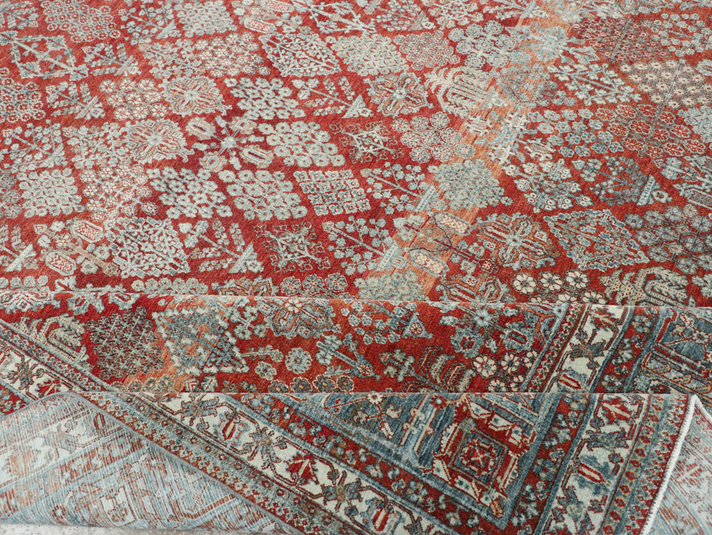 Vintage Persian Joshegan Room Size Carpet, No.32269 - Gss