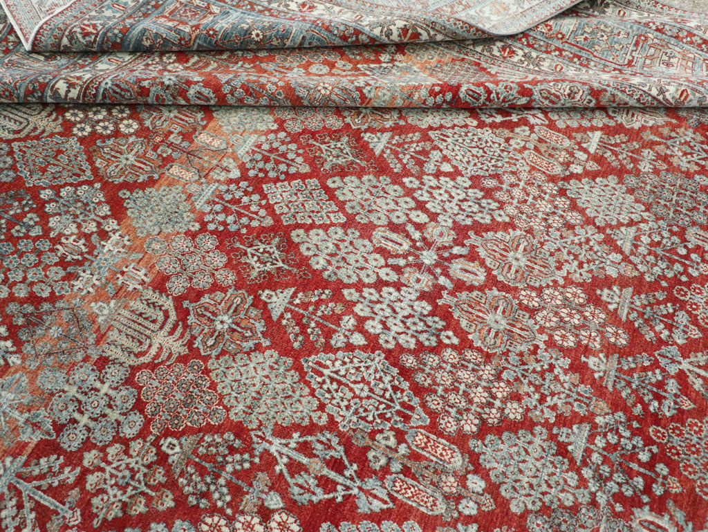 Vintage Persian Joshegan Room Size Carpet, No.32269 - Gss