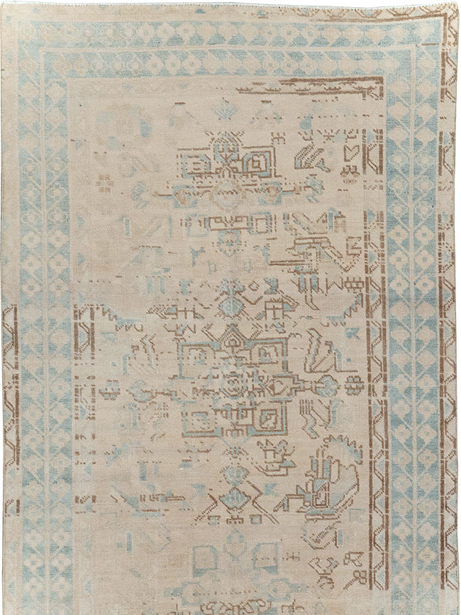 Vintage Persian Heriz Runner, No.32274 - Gss