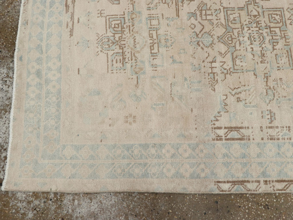 Vintage Persian Heriz Runner, No.32274 - Gss