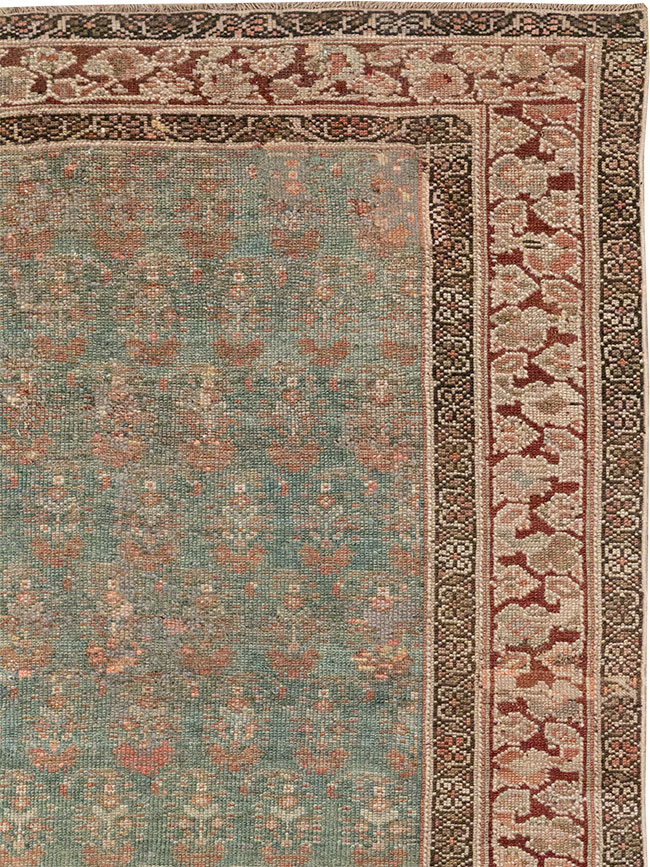 Antique Persian Kurdish Long Runner, No.32275 - Gss