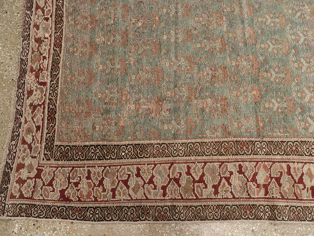 Antique Persian Kurdish Long Runner, No.32275 - Gss