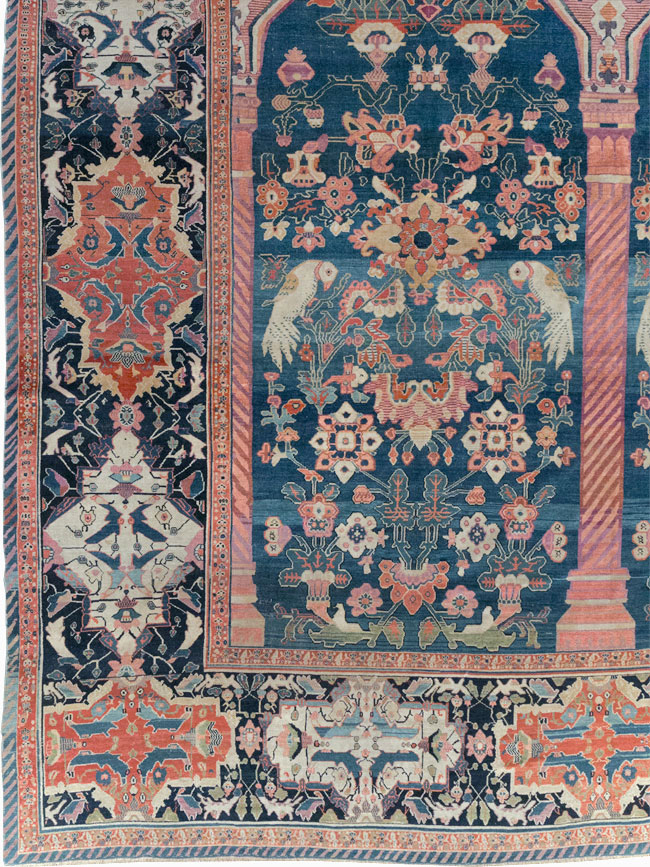 Antique Persian Senneh Oversize Carpet, No.32288 - Gss