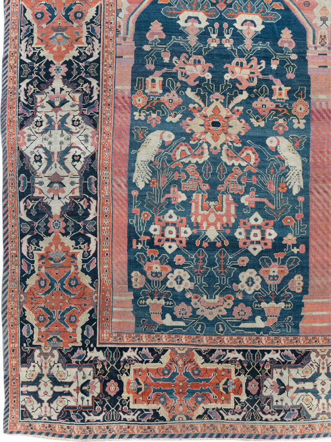 Antique Persian Senneh Oversize Carpet, No.32288 - Gss