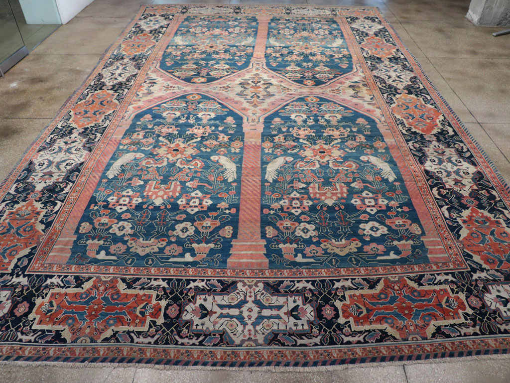 Antique Persian Senneh Oversize Carpet, No.32288 - Gss