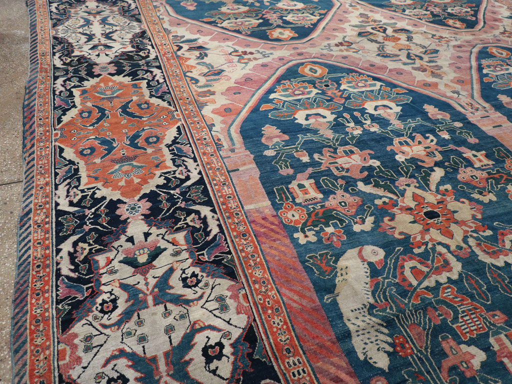 Antique Persian Senneh Oversize Carpet, No.32288 - Gss