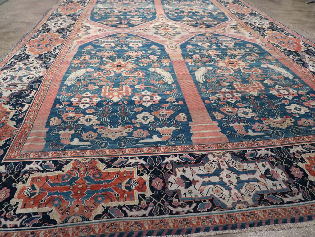 Antique Persian Senneh Oversize Carpet, No.32288 - Gss