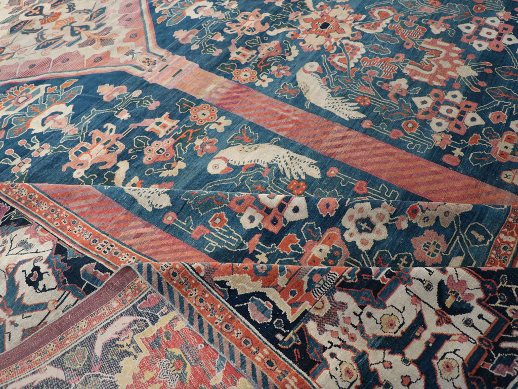 Antique Persian Senneh Oversize Carpet, No.32288 - Gss
