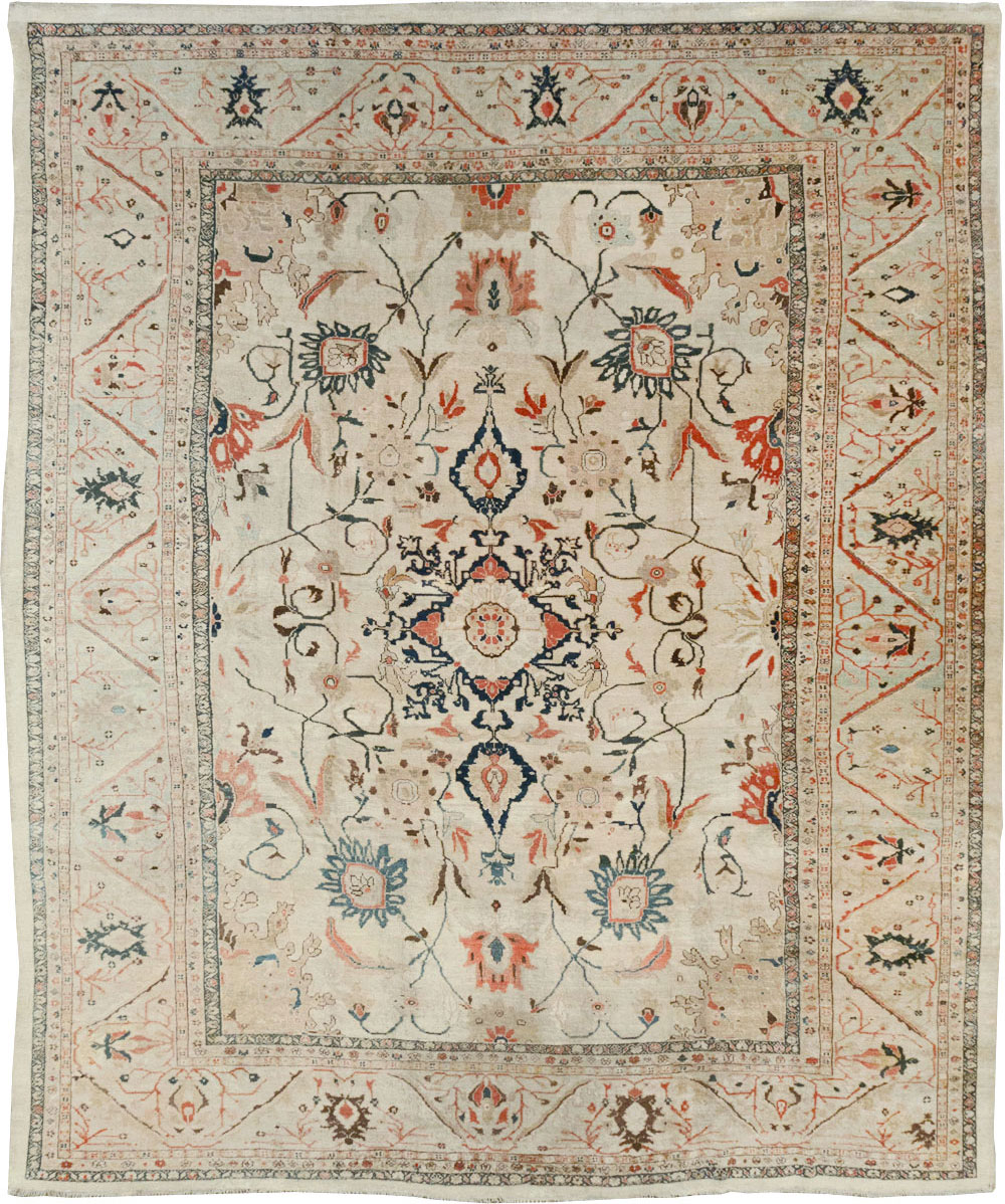 Antique Persian Sultanabad Large Carpet, No.32316 - Gss