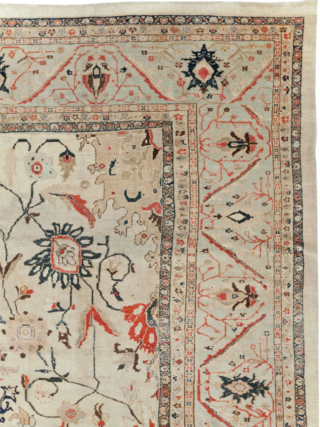 Antique Persian Sultanabad Large Carpet, No.32316 - Gss