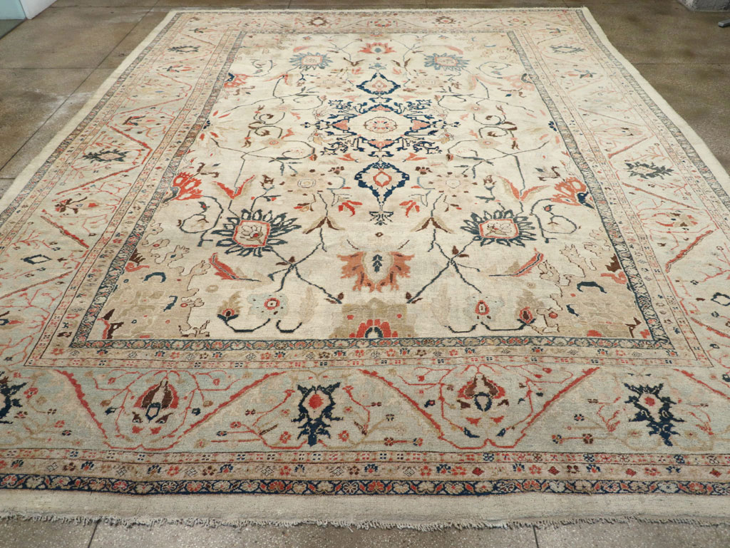 Antique Persian Sultanabad Large Carpet, No.32316 - Gss