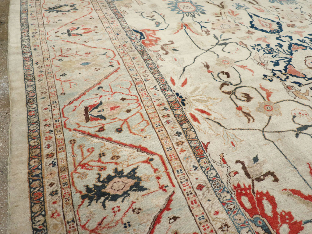 Antique Persian Sultanabad Large Carpet, No.32316 - Gss