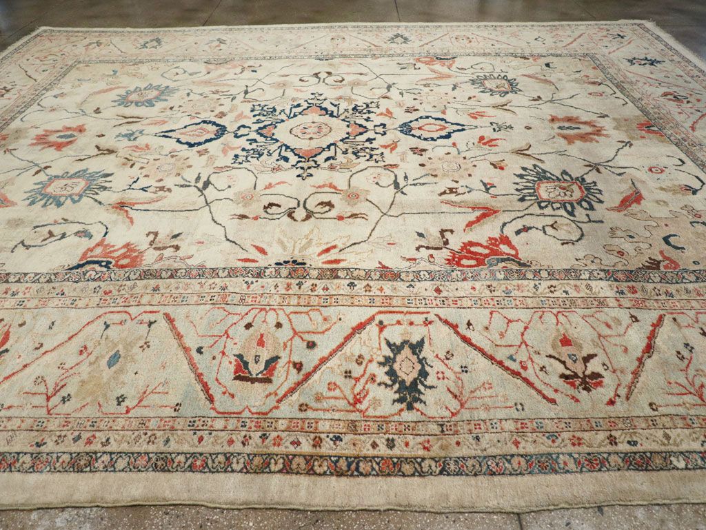 Antique Persian Sultanabad Large Carpet, No.32316 - Gss