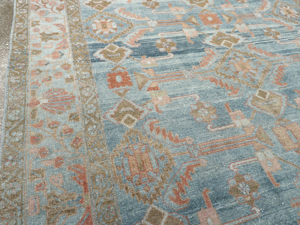 Antique Persian Malayer Accent Carpet, No.32323 - Gss