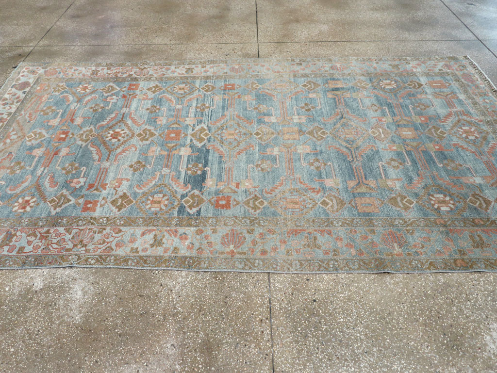 Antique Persian Malayer Accent Carpet, No.32323 - Gss