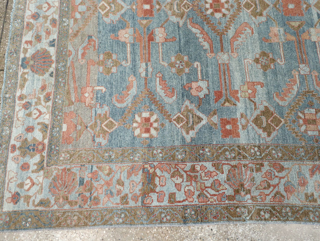 Antique Persian Malayer Accent Carpet, No.32323 - Gss