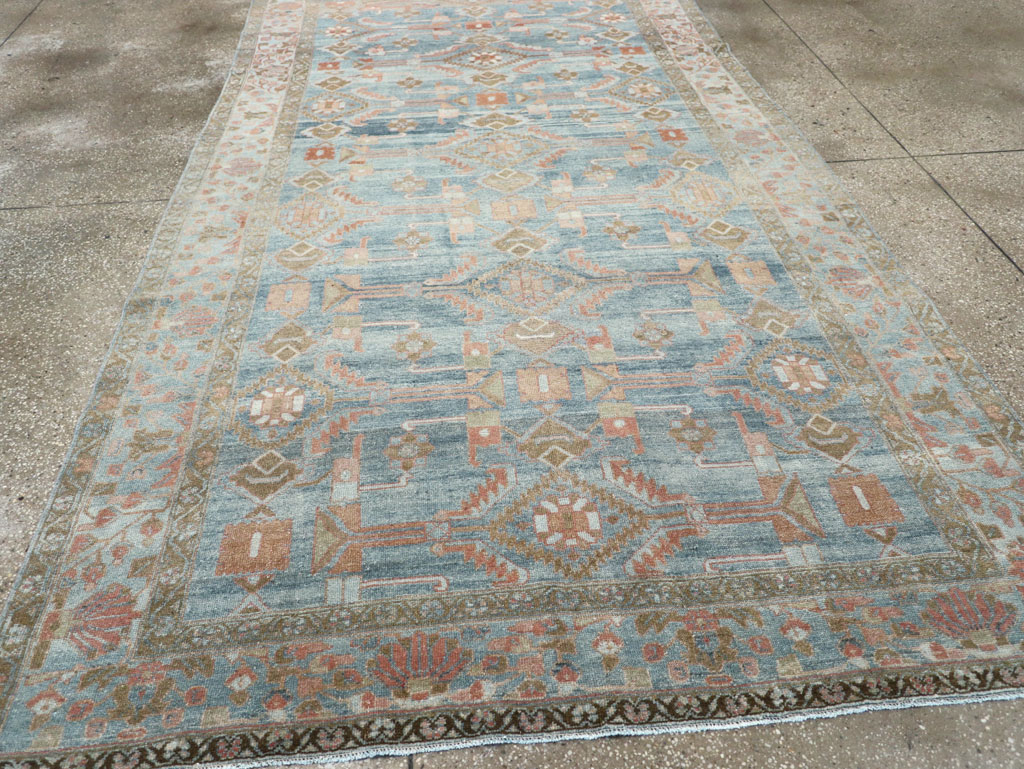 Antique Persian Malayer Accent Carpet, No.32323 - Gss