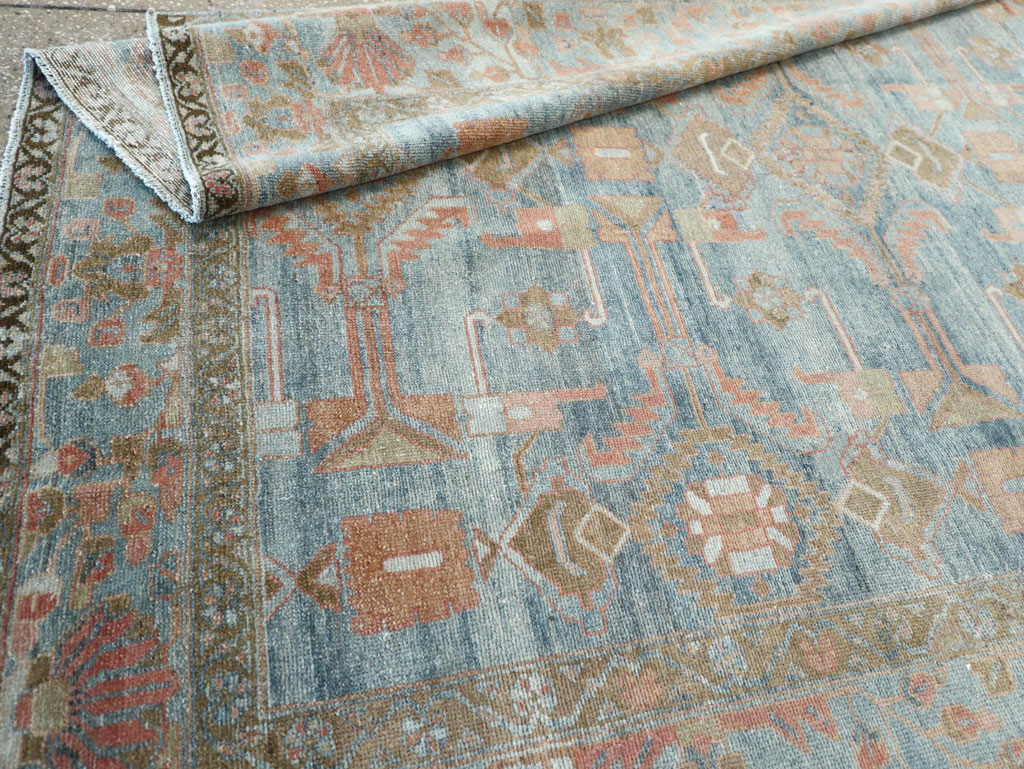 Antique Persian Malayer Accent Carpet, No.32323 - Gss