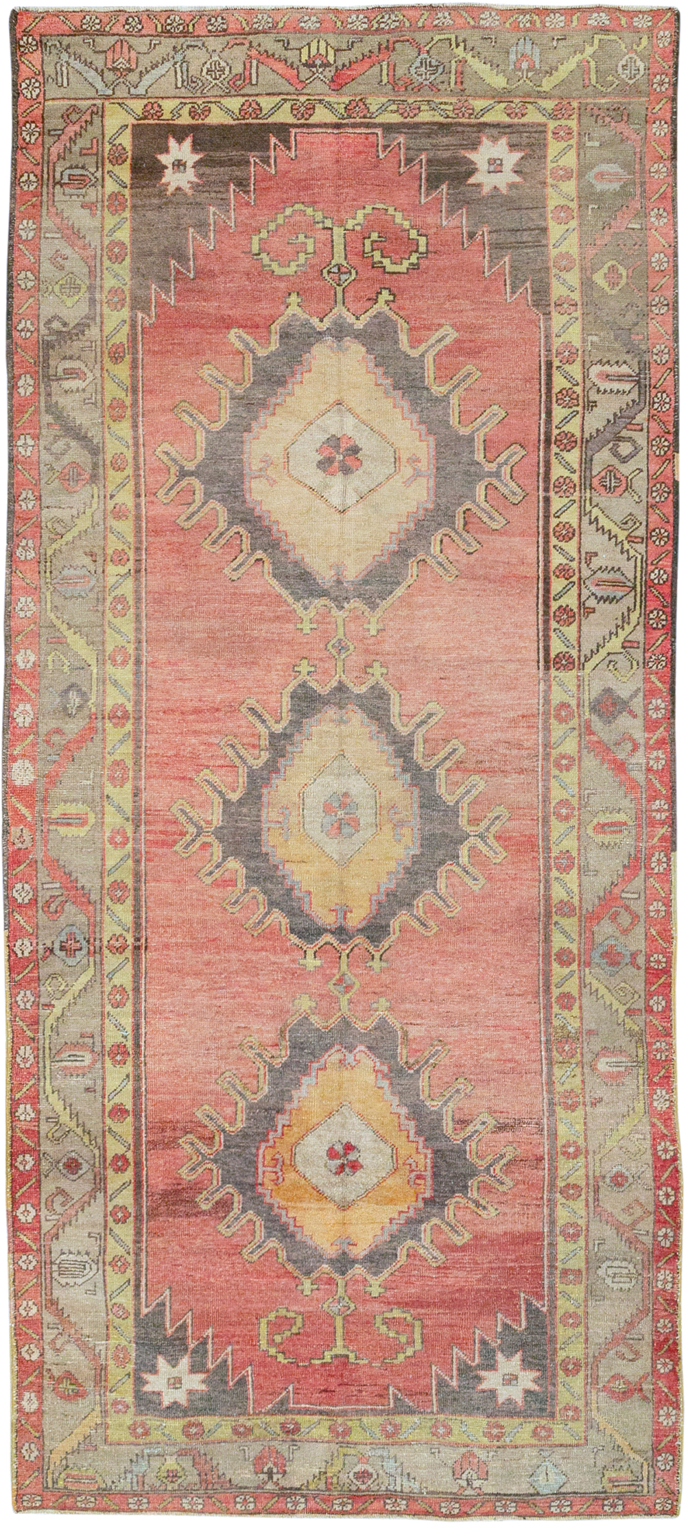 Vintage Turkish Anatolian Gallery Rug, No.32326 - Gss