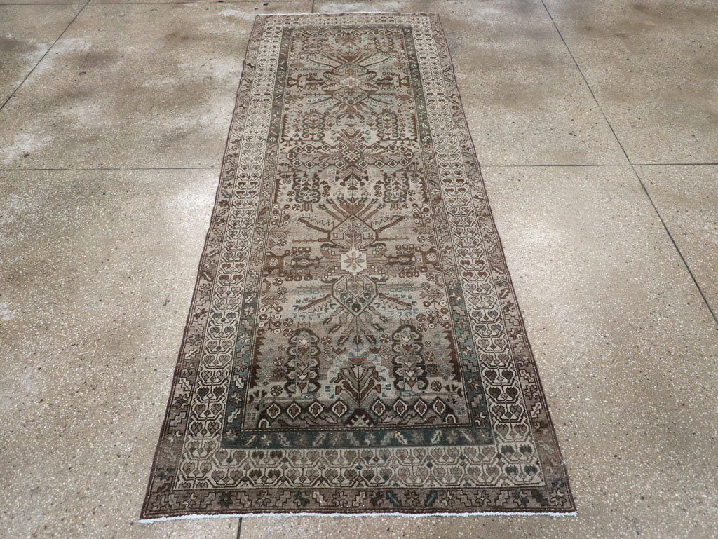 Vintage Persian Malayer Runner, No.32330 - Gss