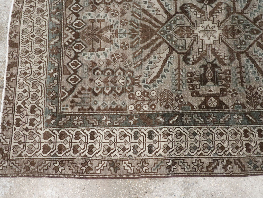 Vintage Persian Malayer Runner, No.32330 - Gss