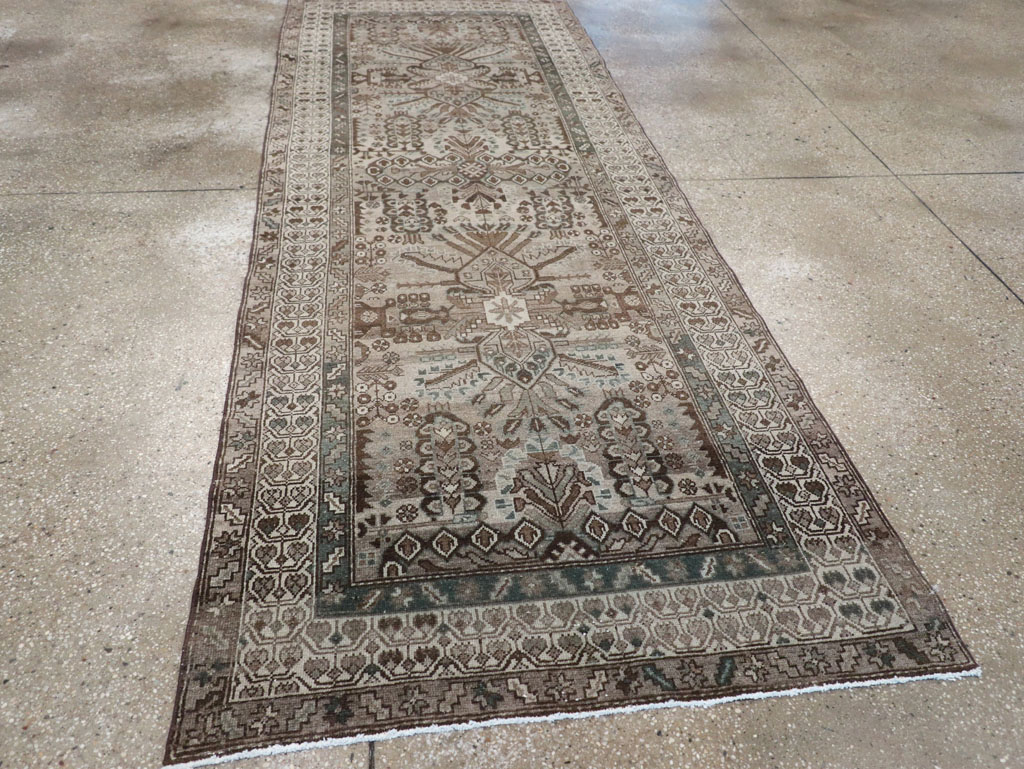 Vintage Persian Malayer Runner, No.32330 - Gss