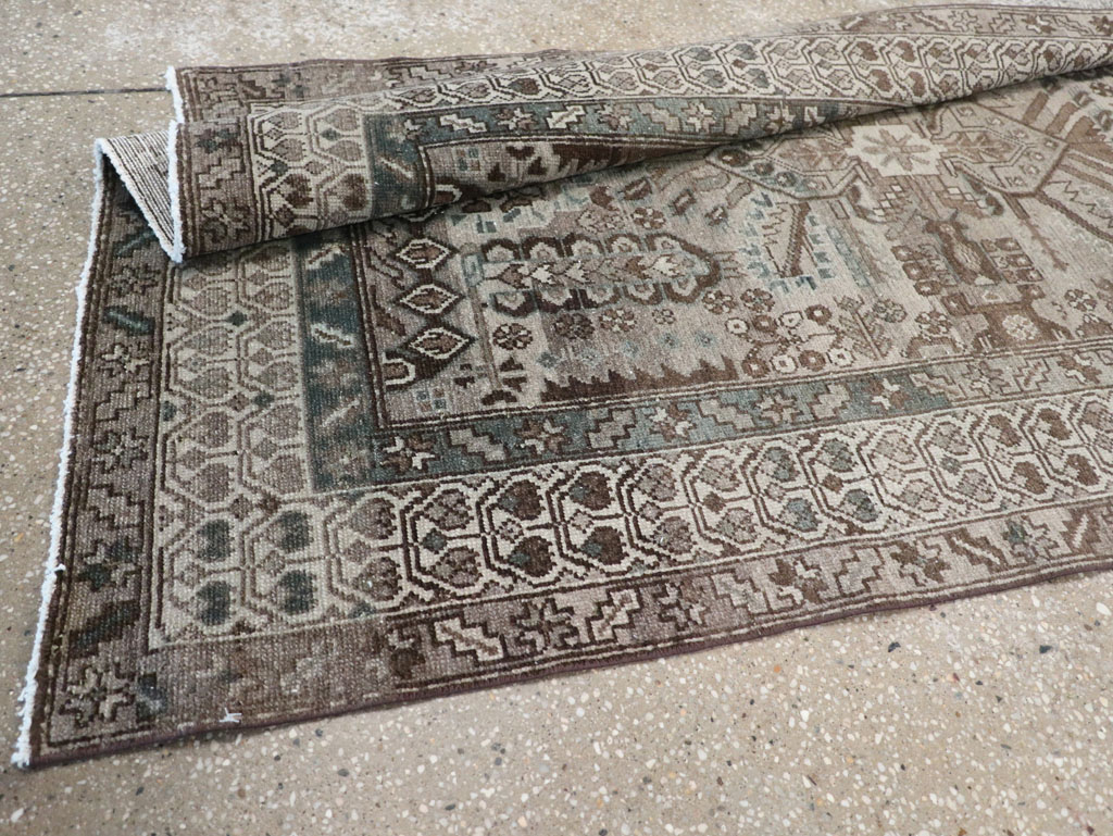 Vintage Persian Malayer Runner, No.32330 - Gss