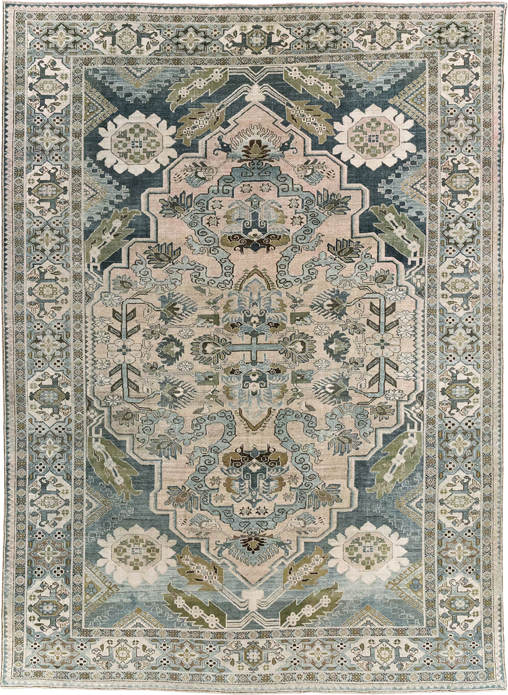 Antique Persian Afshar Room Size Carpet, No.32333 - Gss