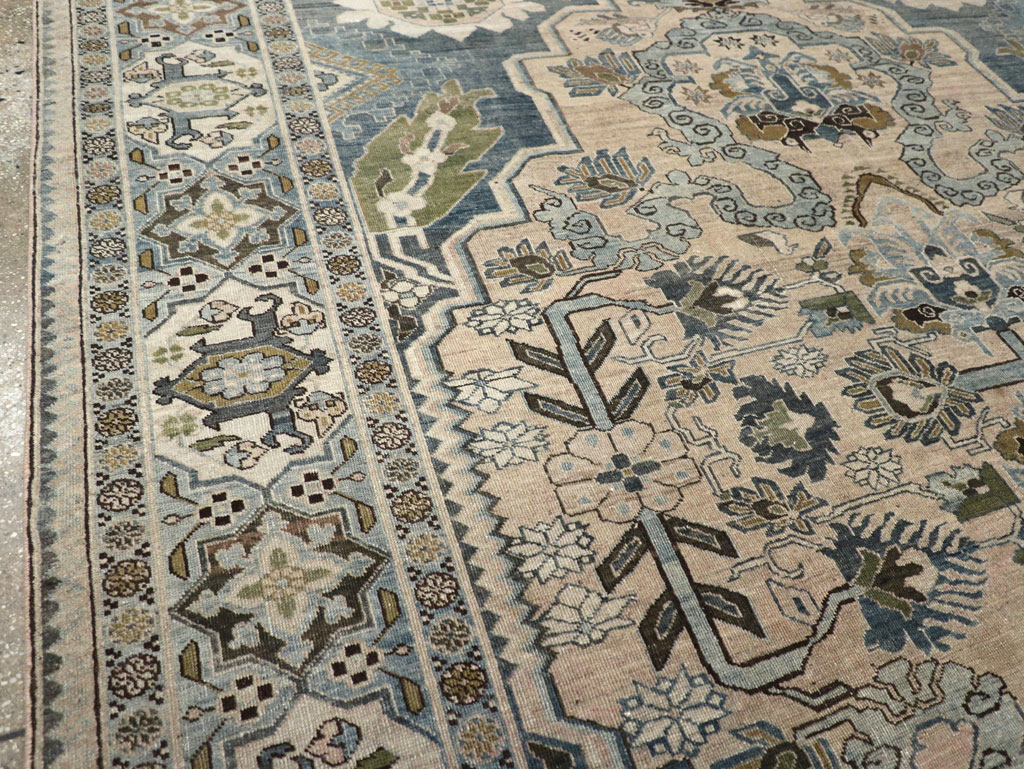 Antique Persian Afshar Room Size Carpet, No.32333 - Gss