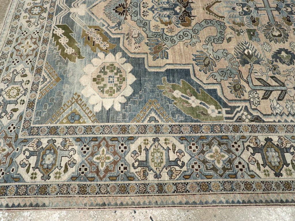 Antique Persian Afshar Room Size Carpet, No.32333 - Gss