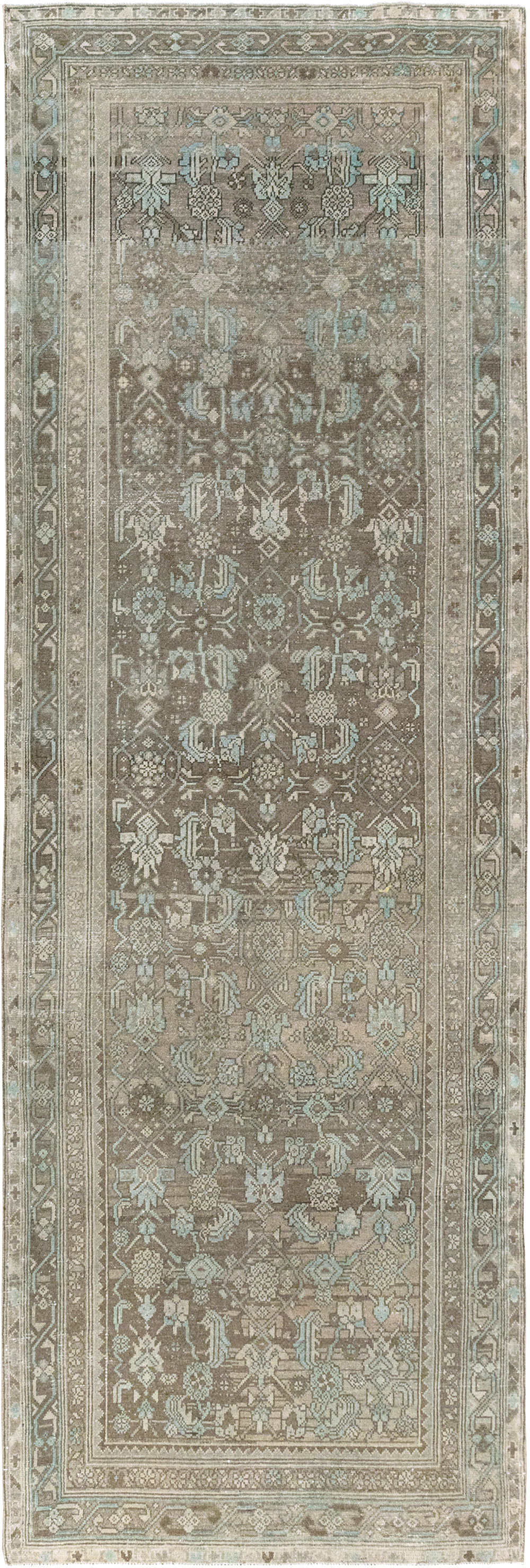 Vintage Persian Malayer Runner, No.32334 - Gss