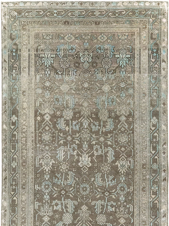Vintage Persian Malayer Runner, No.32334 - Gss