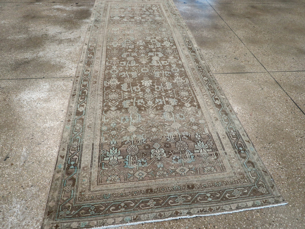 Vintage Persian Malayer Runner, No.32334 - Gss