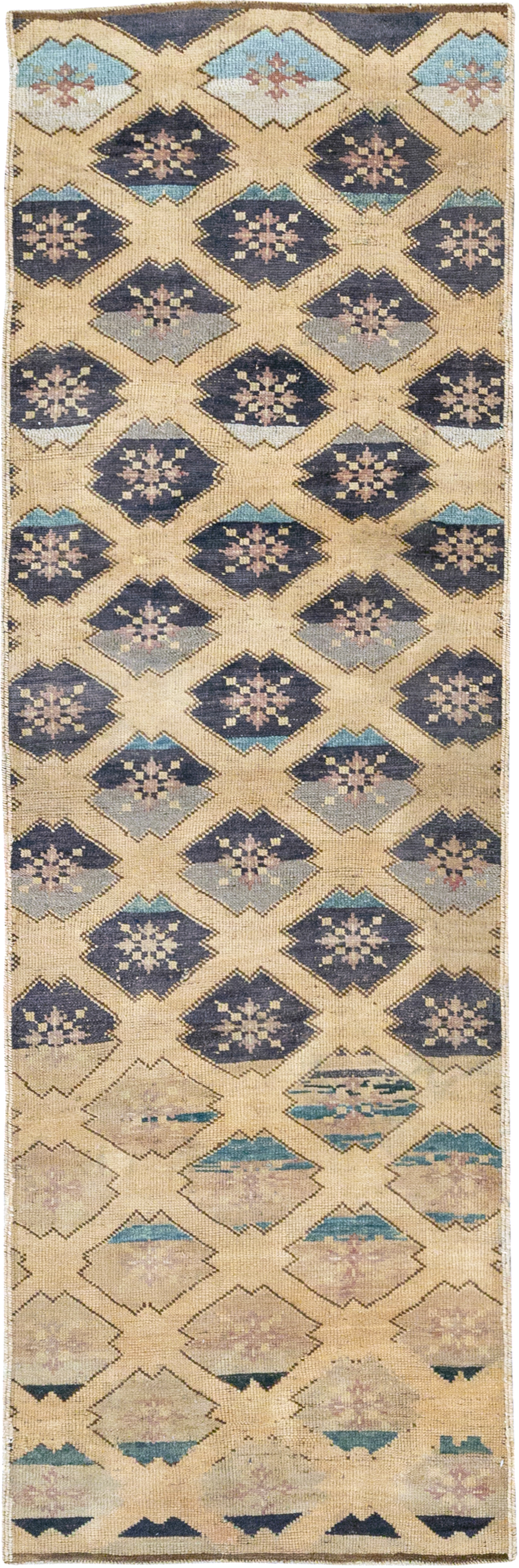 Vintage Turkish Anatolian Runner, No.32346 - Gss
