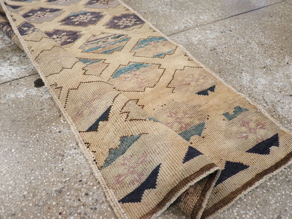 Vintage Turkish Anatolian Runner, No.32346 - Gss
