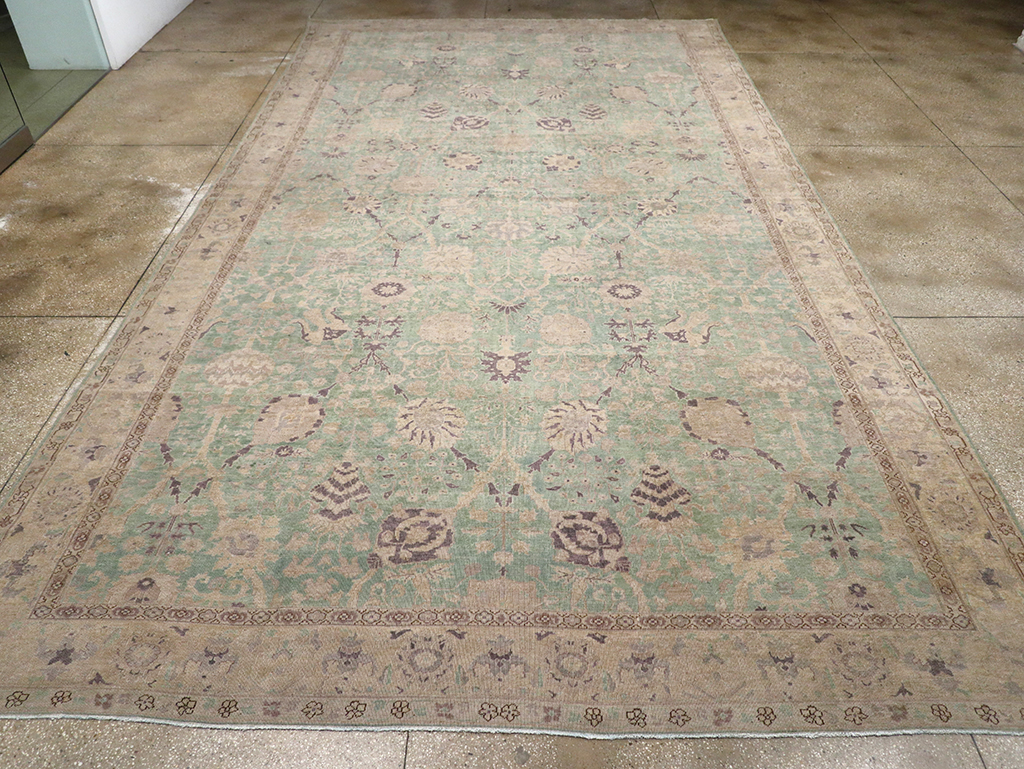 Antique Indian Lahore Oversize Carpet, No.32348 - Gss