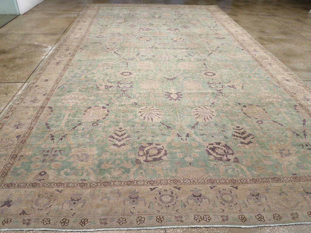 Antique Indian Lahore Oversize Carpet, No.32348 - Gss