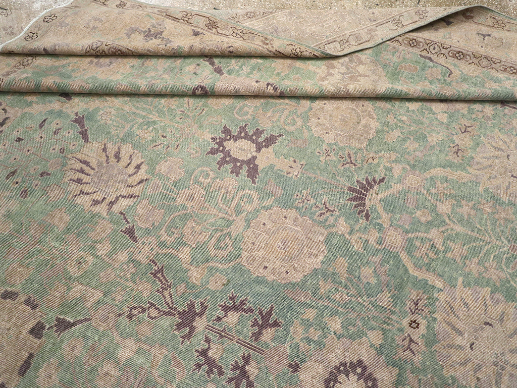 Antique Indian Lahore Oversize Carpet, No.32348 - Gss